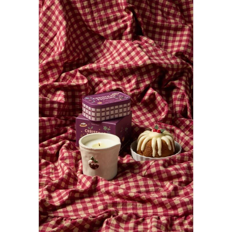 Paddywax Bistro Christmas Pudding lumânare parfumată din ceramică 226 g
