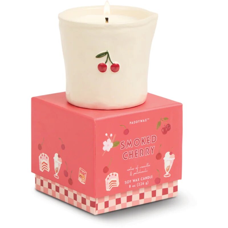Paddywax Bistro Smoked Cherry lumânare parfumată 226 g