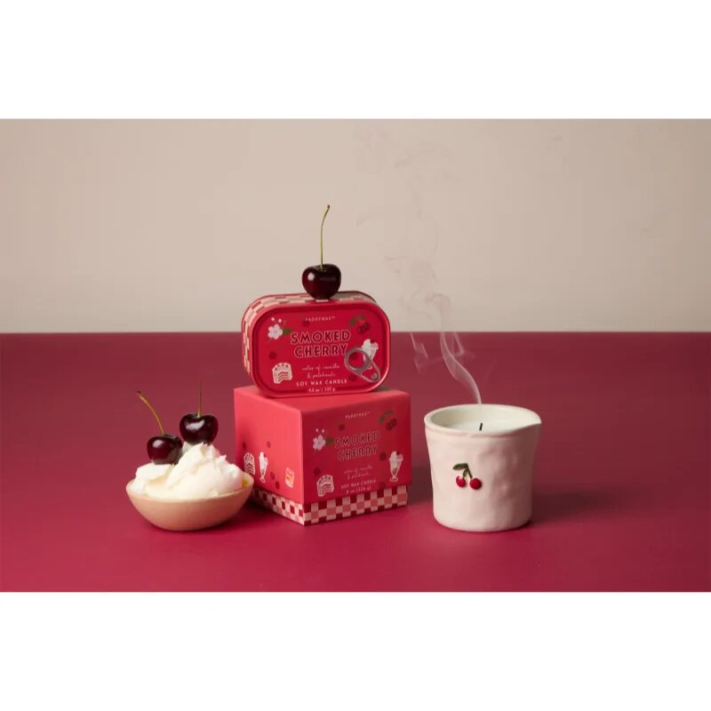 Paddywax Bistro Smoked Cherry lumânare parfumată 226 g