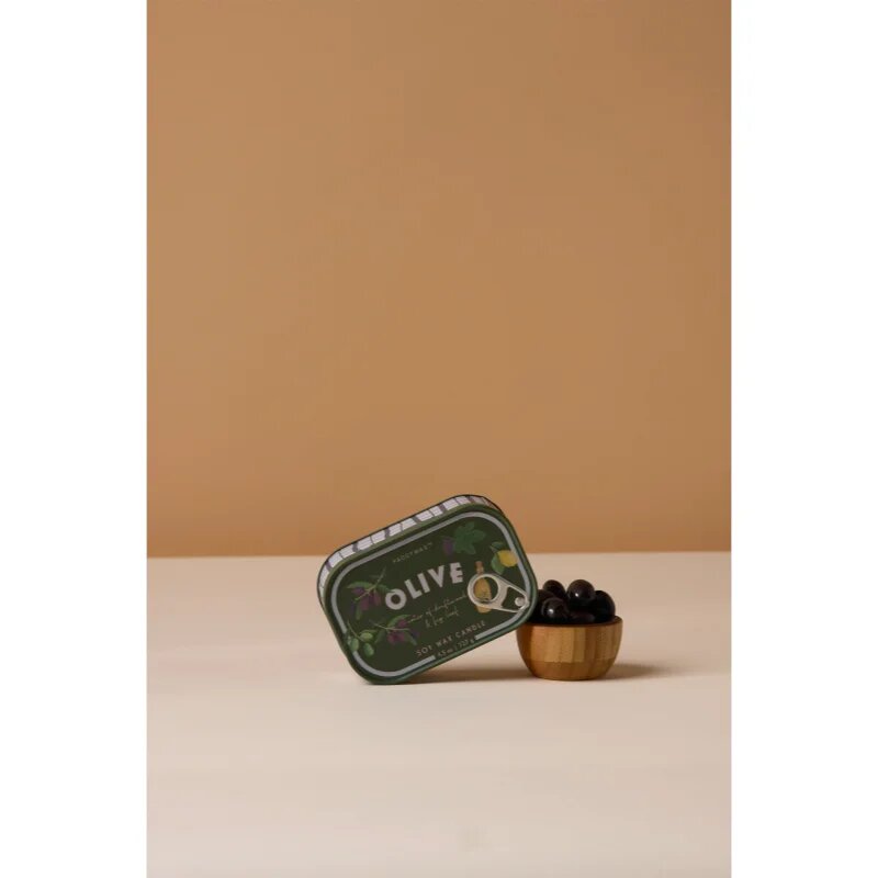 Paddywax Bistro Tin Fig & Olive lumânare parfumată în placă 127 g