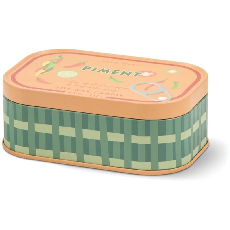 Paddywax Bistro Tin Piment lumânare parfumată în placă 127 g