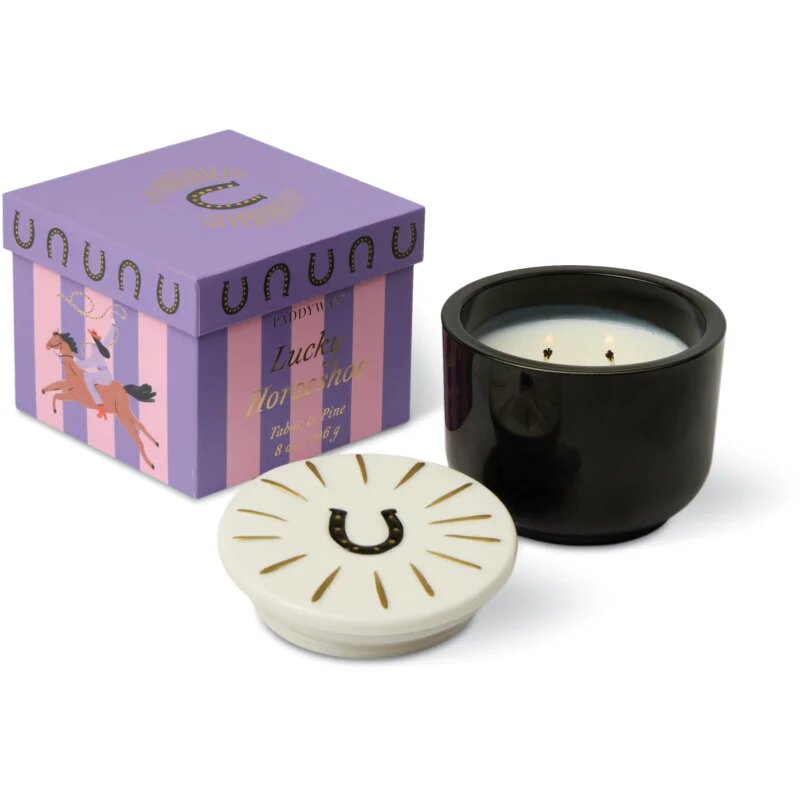 Paddywax Charmed Tabac & Pine lumânare parfumată cu capac 226 g