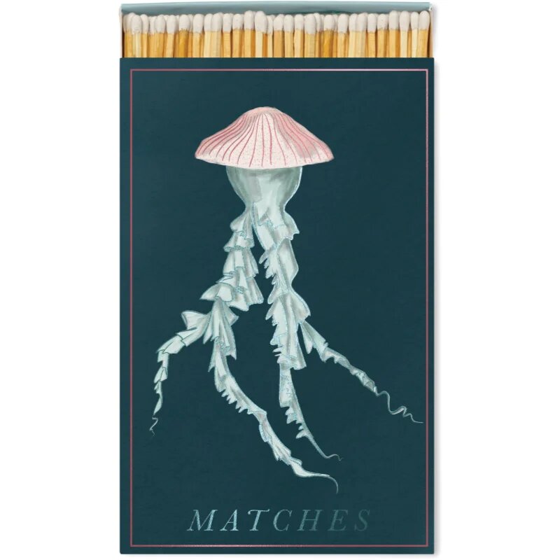 Paddywax Large Rectangle Matches Jellyfish chibrituri 120 buc