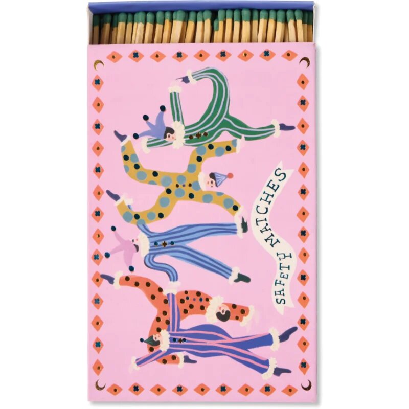 Paddywax Large Rectangle Matches Jesters chibrituri 120 buc