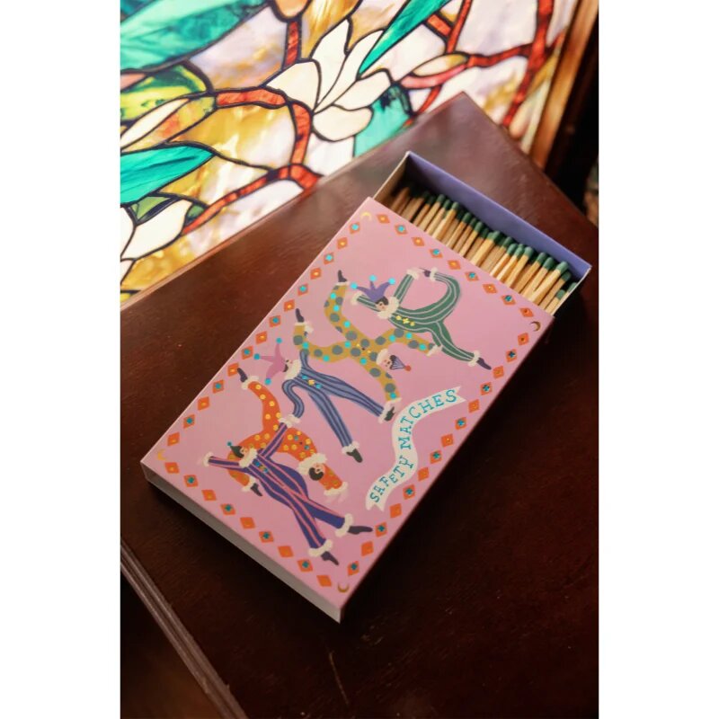 Paddywax Large Rectangle Matches Jesters chibrituri 120 buc