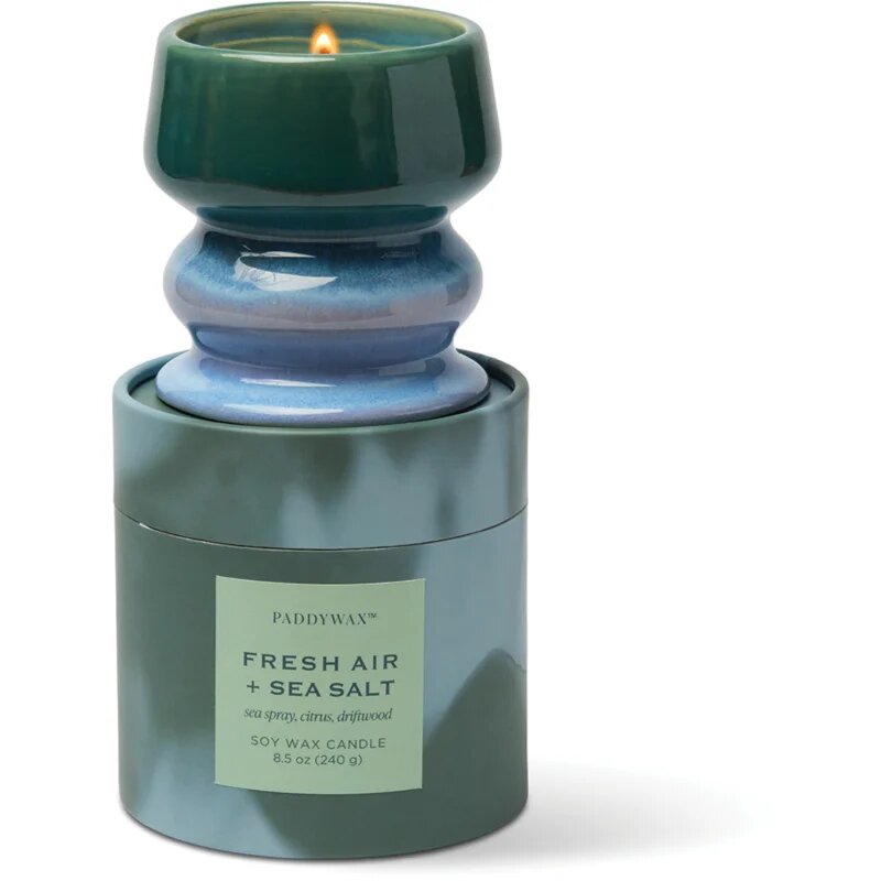 Paddywax Melt Fresh Air & Sea Salt lumânare parfumată din ceramică 240 g