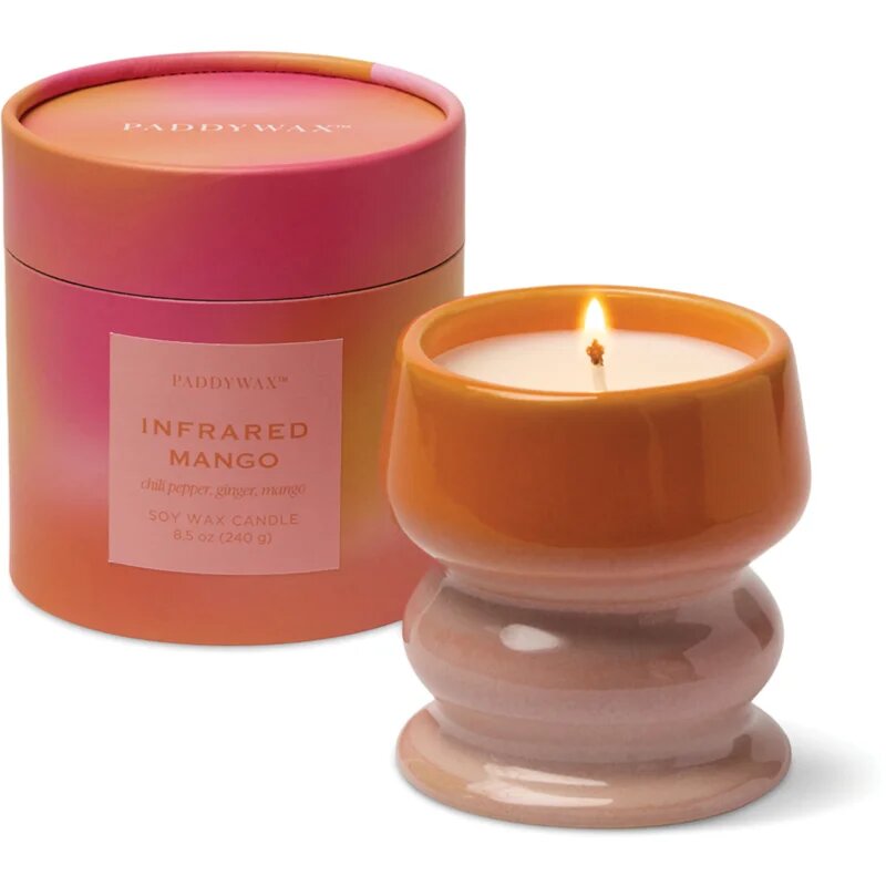 Paddywax Melt Infrared Mango lumânare parfumată din ceramică 240 g
