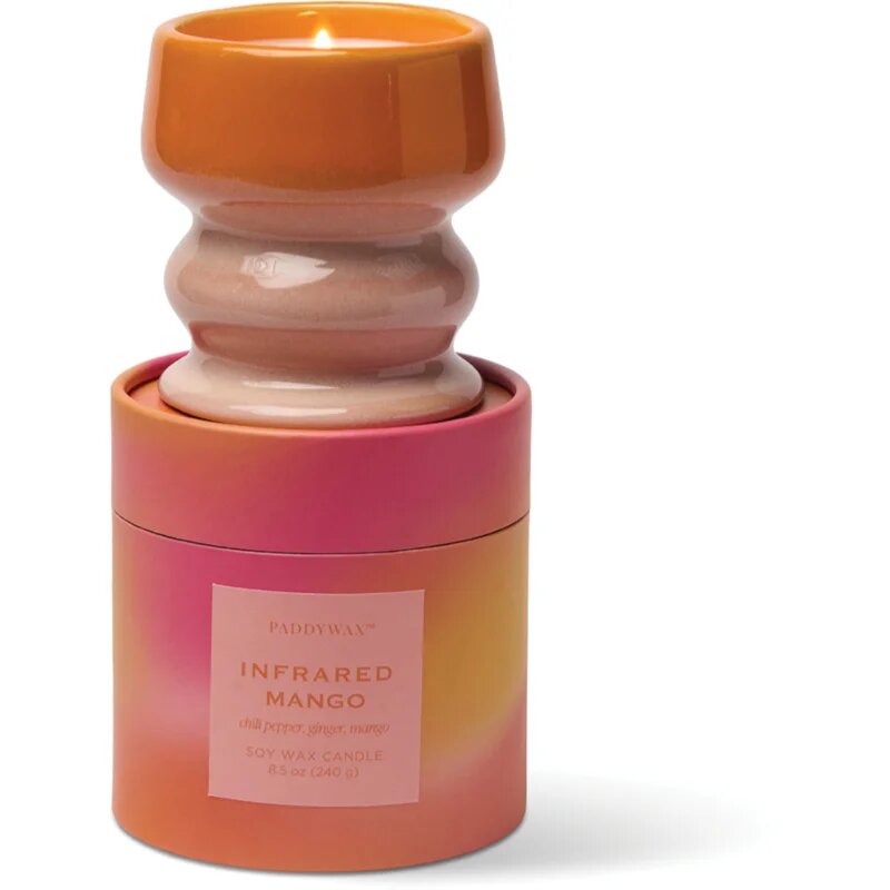 Paddywax Melt Infrared Mango lumânare parfumată din ceramică 240 g