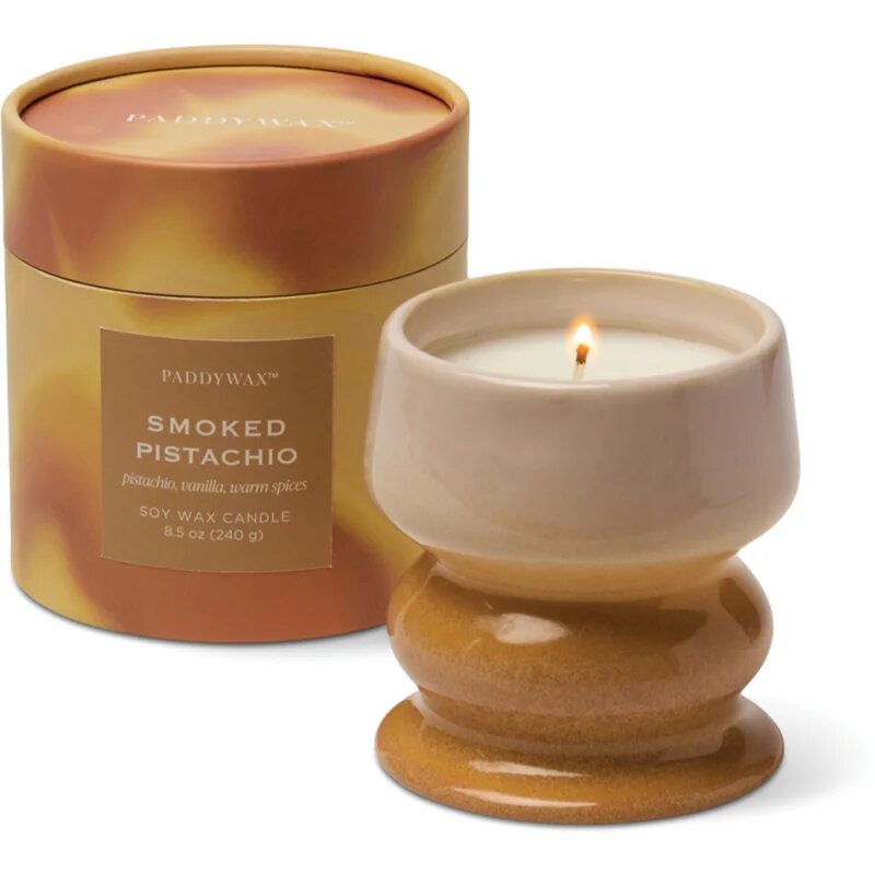 Paddywax Melt Smoked Pistachio lumânare parfumată din ceramică 240 g