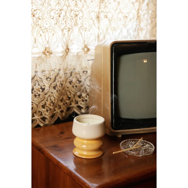 Paddywax Melt Smoked Pistachio lumânare parfumată din ceramică 240 g