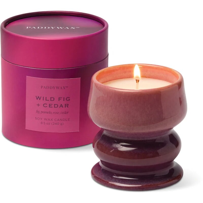 Paddywax Melt Wild Fig & Cedar lumânare parfumată din ceramică 240 g