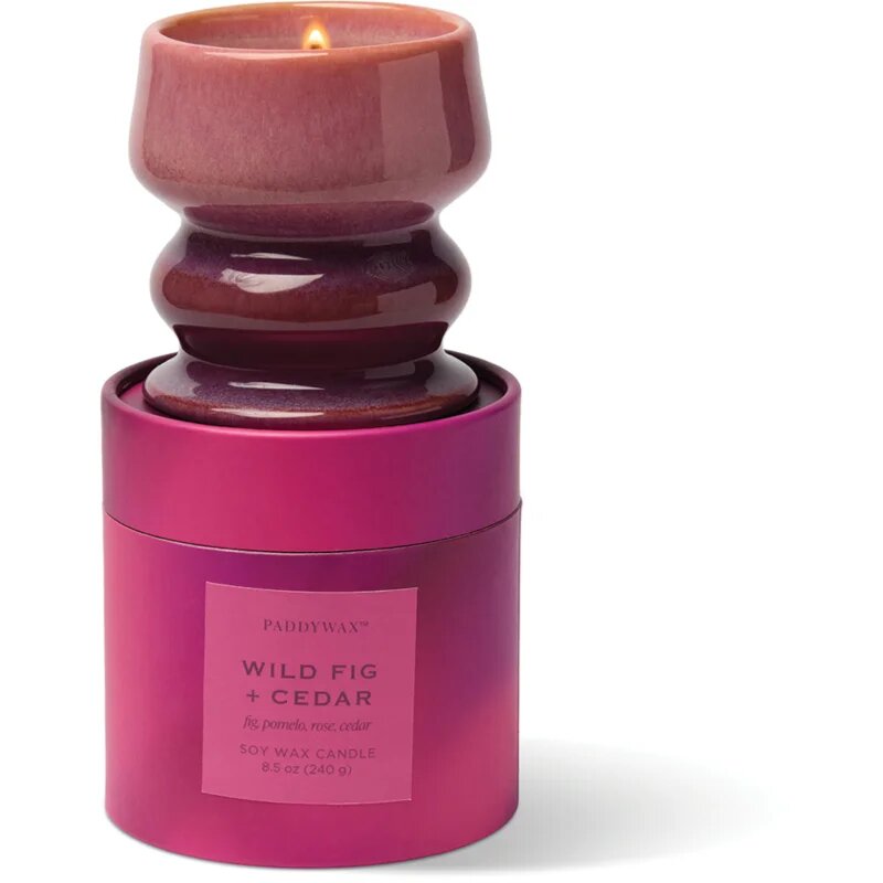 Paddywax Melt Wild Fig & Cedar lumânare parfumată din ceramică 240 g
