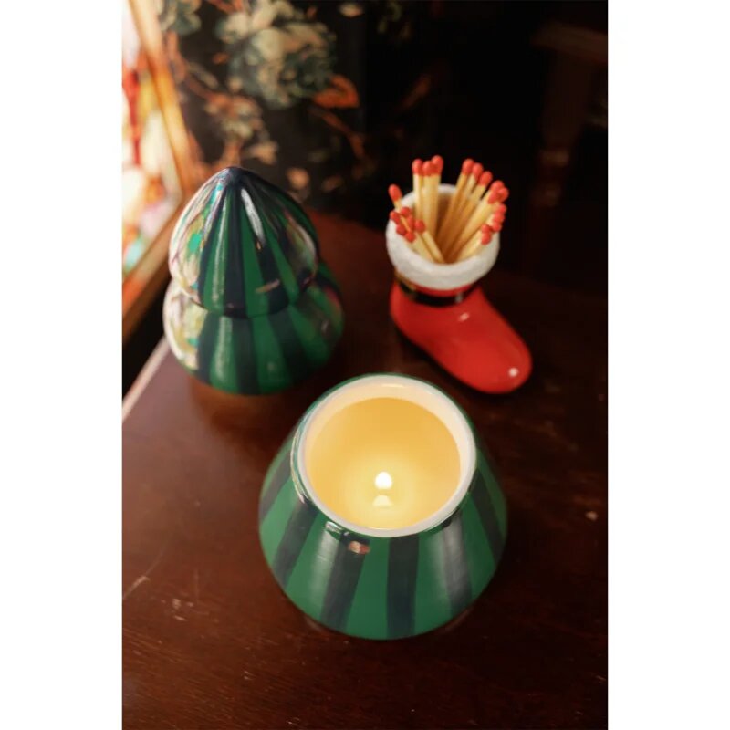 Paddywax Santa Boot Match Holder chibrituri 25 buc