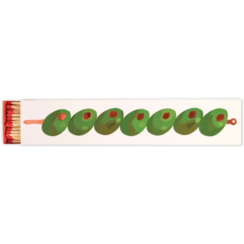 Paddywax Slender Olives chibrituri 45 buc