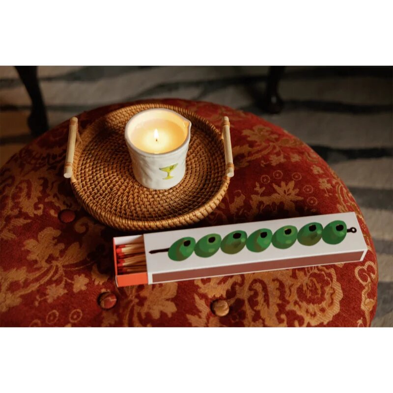 Paddywax Slender Olives chibrituri 45 buc