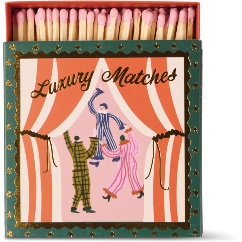 Paddywax Square Dancing Jesters chibrituri 125 buc