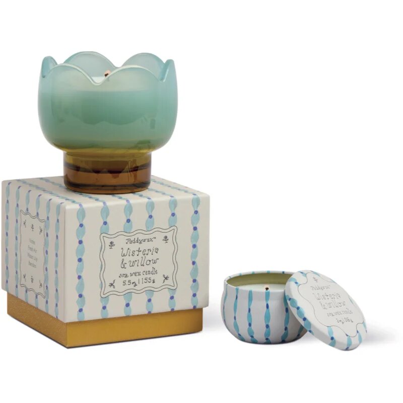 Paddywax Tulip Wisteria & Willow lumânare parfumată 155 g