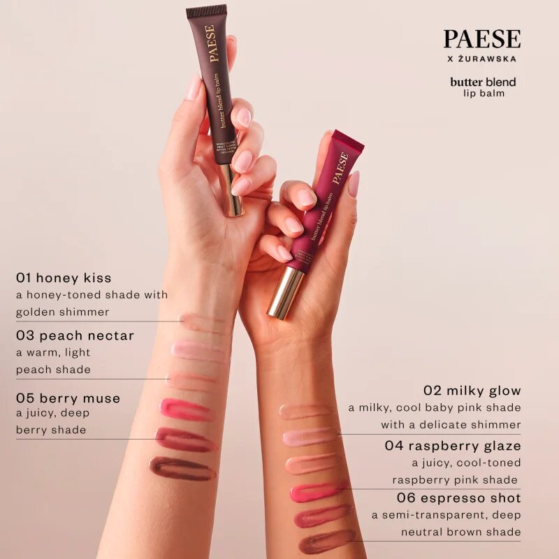 Paese Butter Blend Butter Lip Balm balsam de buze culoare 02 Milky Glow 9 ml