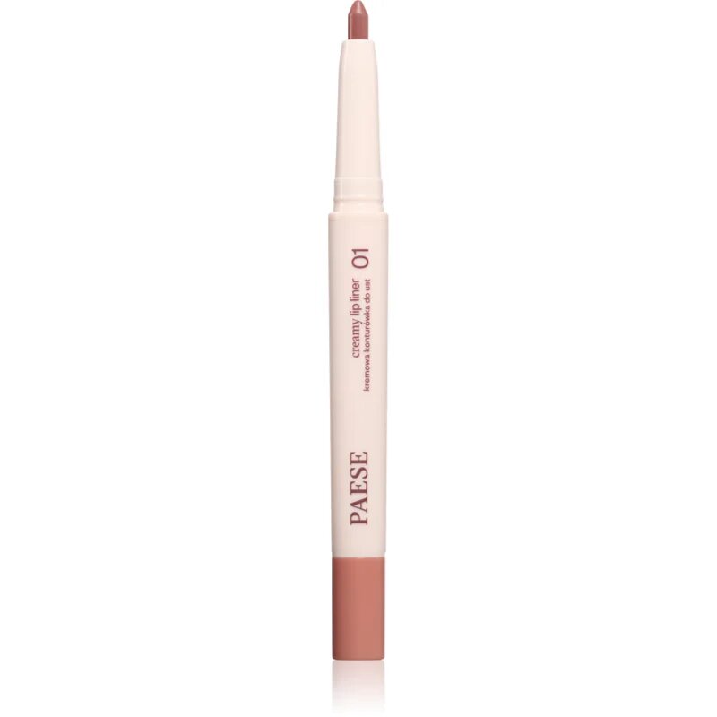 Paese Creamy Lip Liner dermatograf cremos pentru buze culoare 01 cute nude 0.6 g