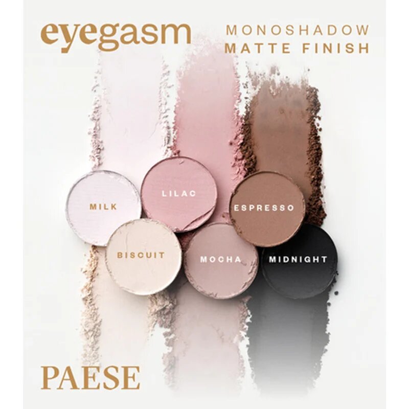 Paese Eyegasm Eyeshadow farduri de ochi de lungă durată culoare 08 Lilac 1.5 g