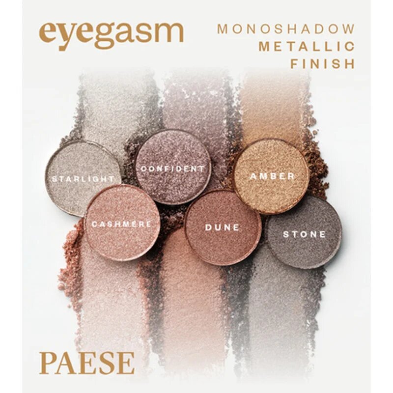 Paese Eyegasm Eyeshadow farduri de ochi de lungă durată culoare 12 Dune 15 g