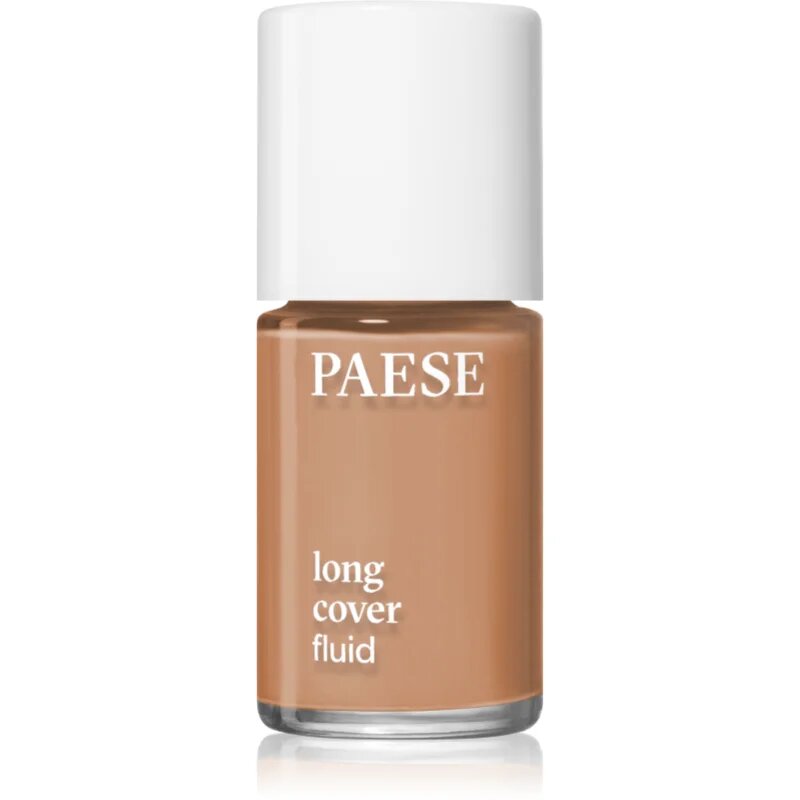 Paese Long Cover Fluid Foundation fond de ten lichid culoare 04 Brown SPF 6 30 ml