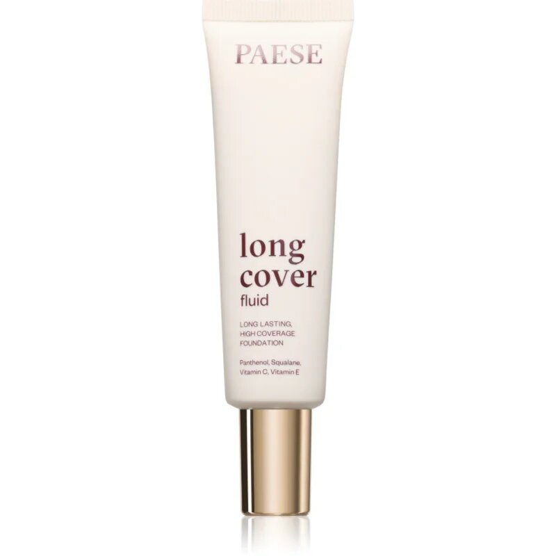 Paese Long Cover Fluid Tube Foundation fond de ten cu acoperire ridicată culoare 05 ivory 30 ml