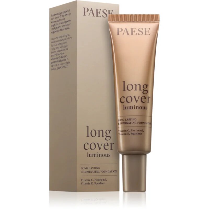 Paese Long Cover Luminous Foundation make-up pentru luminozitate culoare 1.5 beige 30 ml