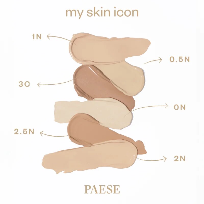 Paese My Skin Icon Mattifying Foundation machiaj cu efect matifiant culoare 2W Warm Beige 33 ml