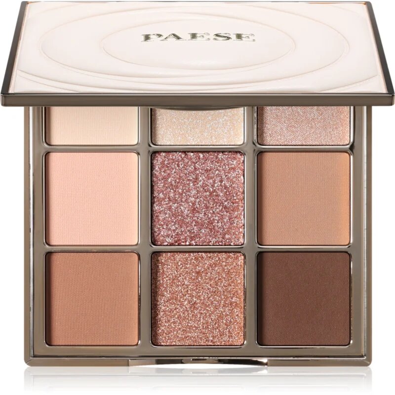 Paese Self Glow Eyeshadow Palette paletă cu farduri de ochi culoare Nude 12.5 g