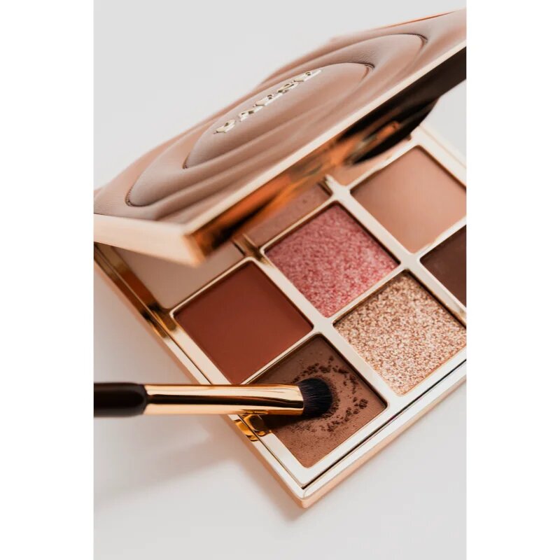 Paese Self Glow Eyeshadow Palette paletă cu farduri de ochi culoare Rose Nude 12.5 g