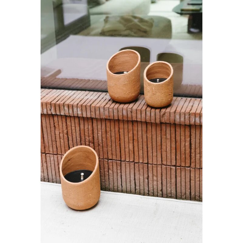 PAJU Rust Sand lumânare pentru exterior 18x25 cm 1 buc
