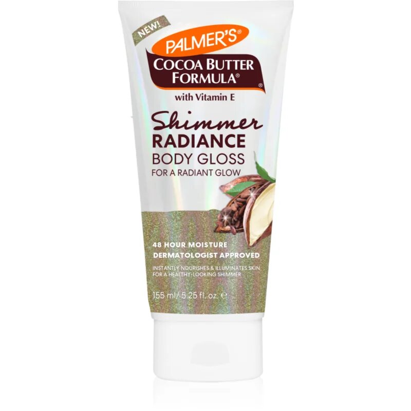 Palmer’s Cocoa Butter Formula Shimmer lapte de corp cu particole stralucitoare pentru corp 155 ml