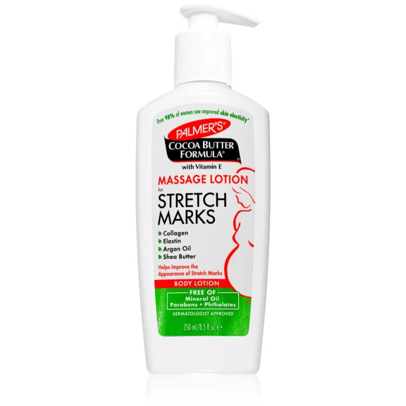 Palmer’s Cocoa Butter Formula Stretch Marks & Scars lapte de corp pentru masaj impotriva vergeturilor 250 ml