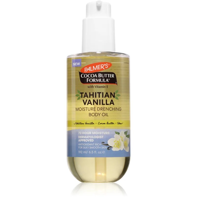 Palmer’s Cocoa Butter Formula Tahitian Vanilla ulei de corp hidratant 192 ml