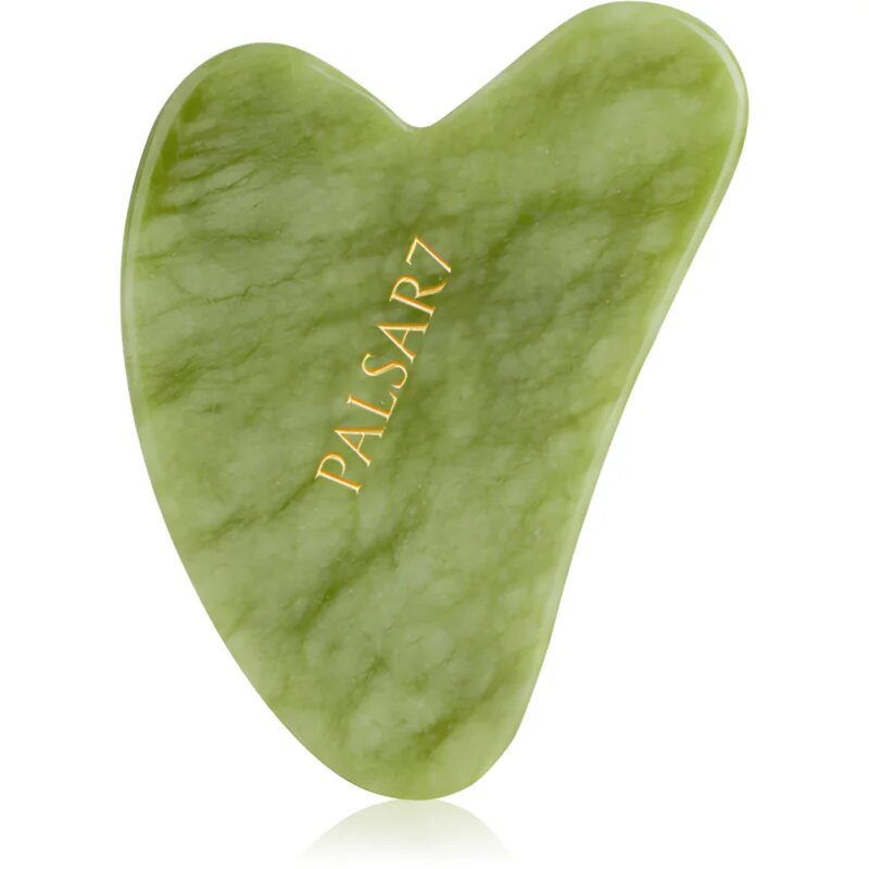 PALSAR7 Guasha Green Xiuyan Jade accesoriu de masaj faciale 1 buc