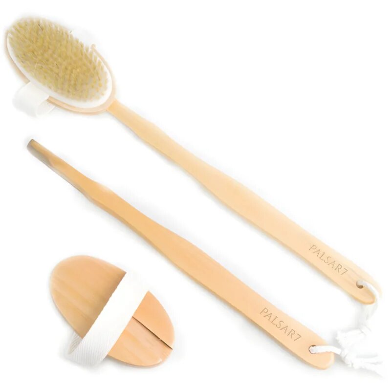 PALSAR7 Wooden Back Scrubber perie pentru spate 1 buc