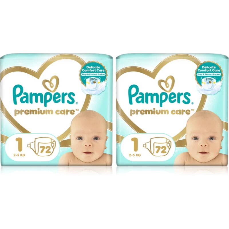 Pampers Premium Care Size 1 set pentru nou-nascuti si copii