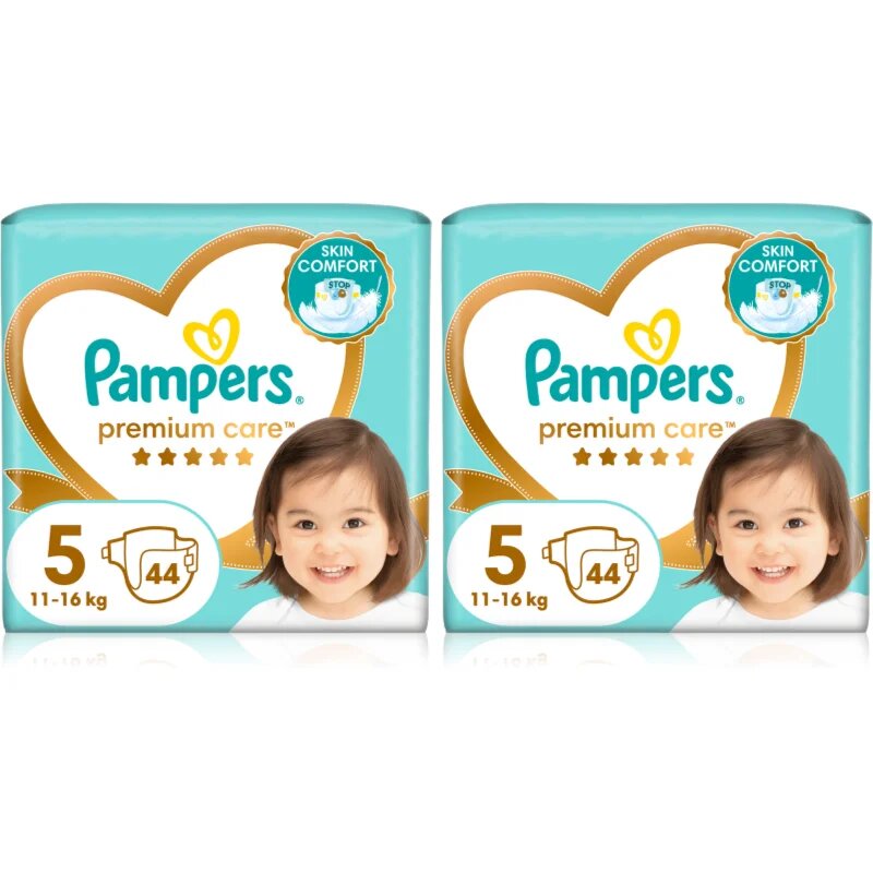 Pampers Premium Care Size 5 set pentru bebeluși și copii mici