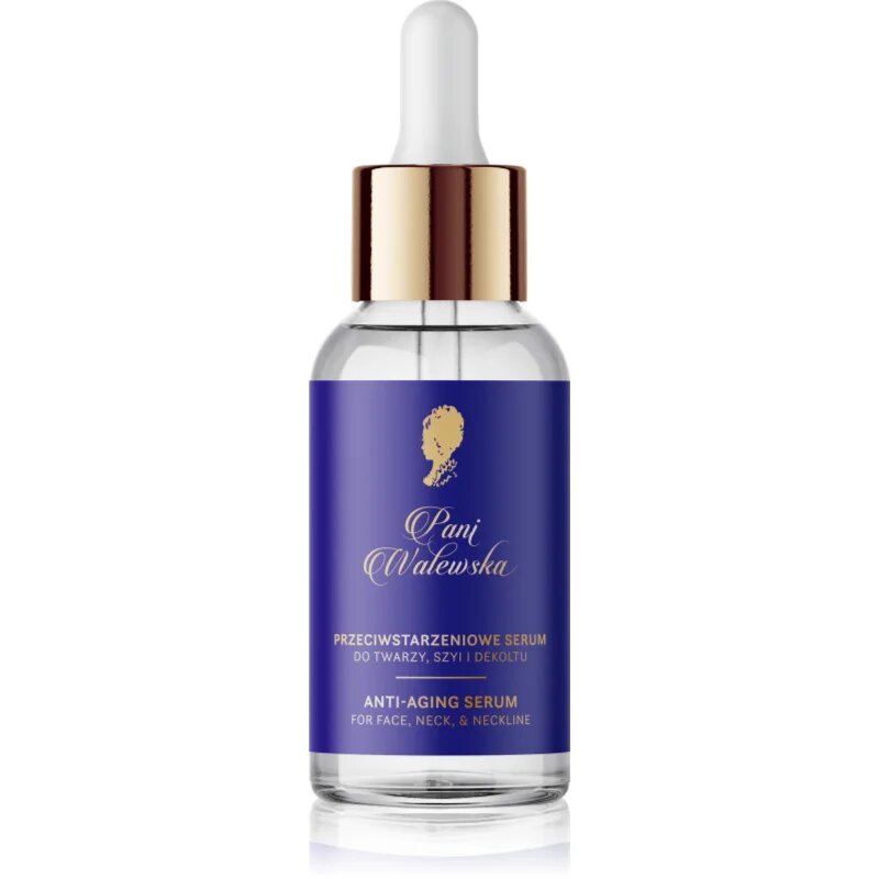 Pani Walewska Anti-Aging Face serum ser facial anti-îmbătrânire pentru fata gat si piept 30 ml