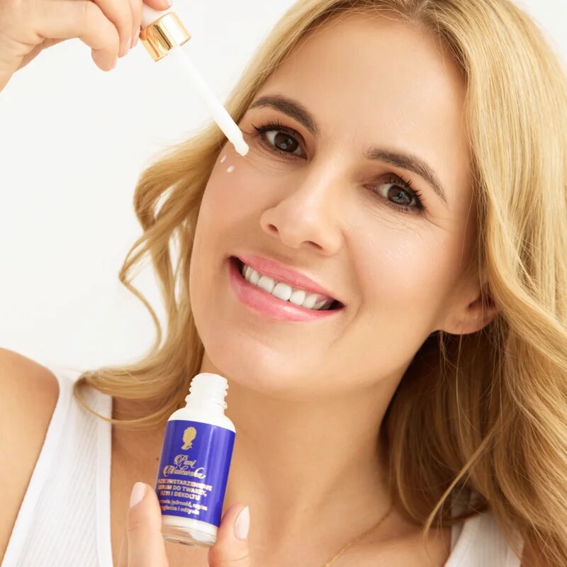 Pani Walewska Anti-Aging Face serum ser facial anti-îmbătrânire pentru fata gat si piept 30 ml