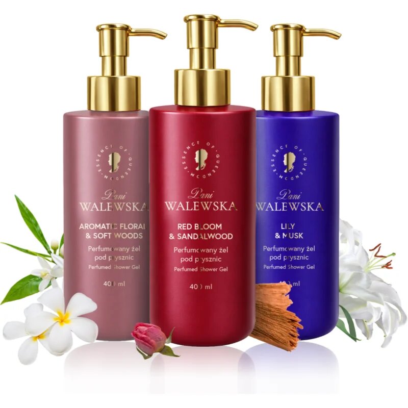 Pani Walewska Aromatic Floral & Soft Woods Perfumed Shower Gel gel de duș 400 ml