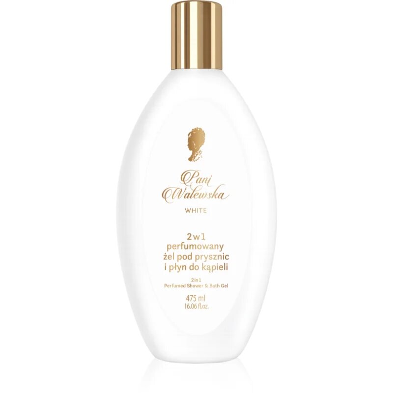 Pani Walewska White 2 in 1 Gel de dus si spuma de baie 2 in 1 475 ml