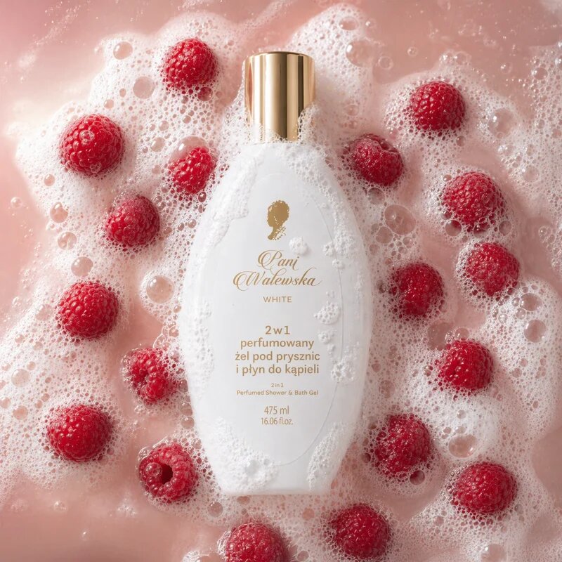 Pani Walewska White 2 in 1 Gel de dus si spuma de baie 2 in 1 475 ml