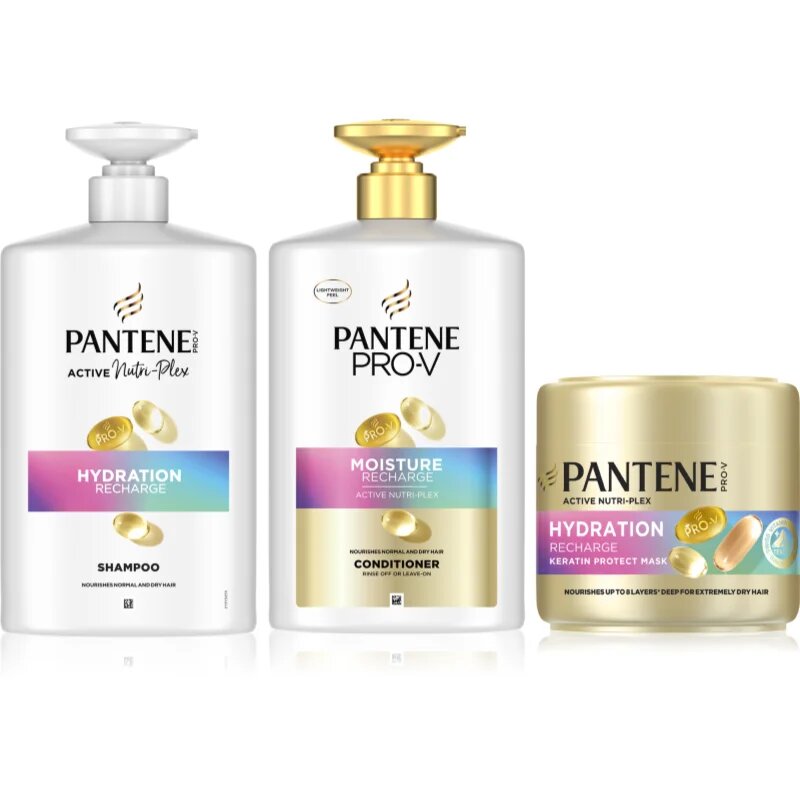 Pantene Pro-V Active Nutri Plex Hydration Recharge set pentru intarirea parului