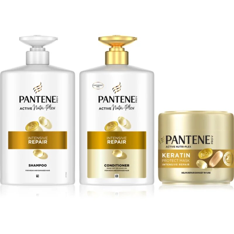 Pantene Pro-V Active Nutri Plex Intensive Repair set pentru par deteriorat