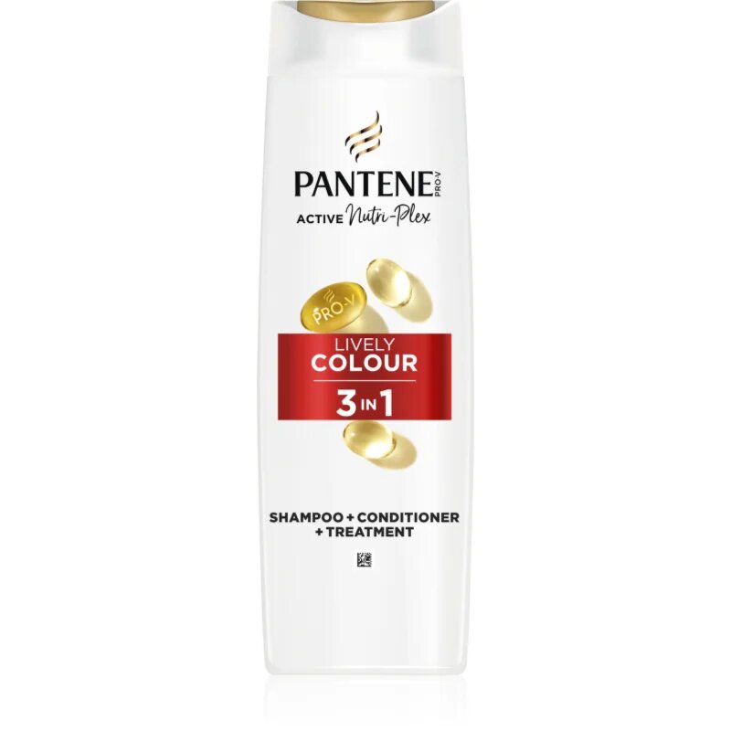 Pantene Pro-V Active Nutri Plex Lively Colour șampon 3 in 1 325 ml