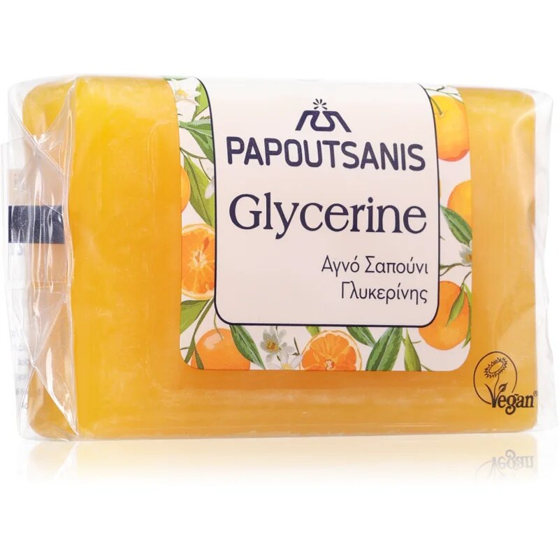 PAPOUTSANIS Glycerine Yellow săpun solid pentru corp 125 ml