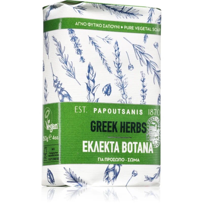 PAPOUTSANIS Greek Herbs săpun solid 150 g