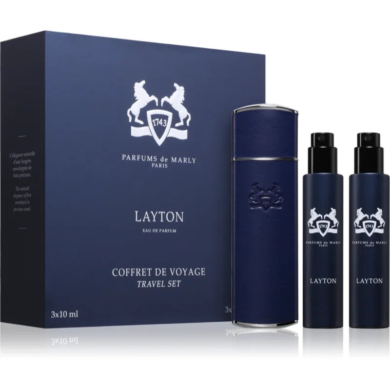 Parfums De Marly Layton Travel Set Seturi pentru voiaj cu sac pentru bărbați